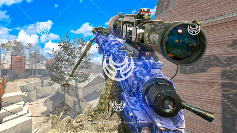 Intervention with Blue Tiger camo — Modern Warfare 2 YouTube thumbnail