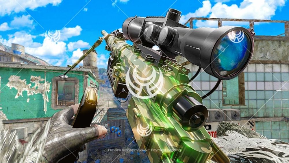 Intervention with Woodland camo — Modern Warfare 2 YouTube thumbnail