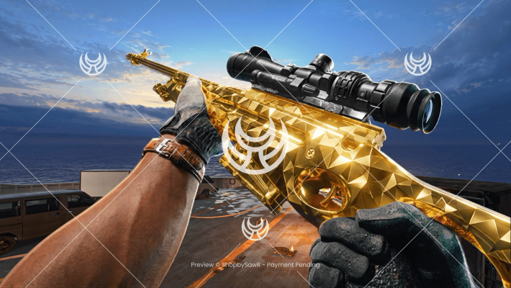 KG7 Vulcan with Gold camo — Modern Warfare 4 YouTube thumbnail