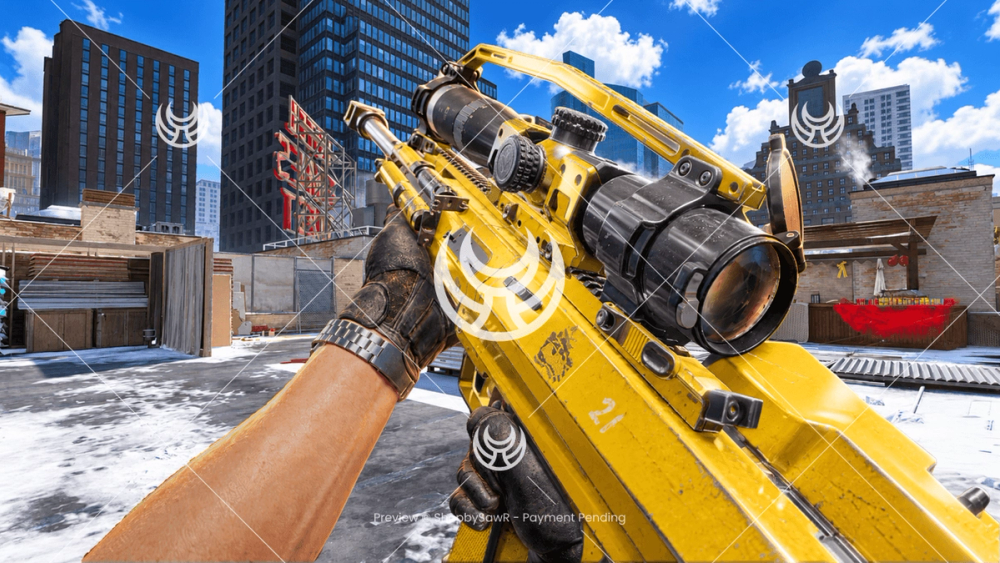 Signal 50 with Yellow camo — Modern Warfare 4 YouTube thumbnail