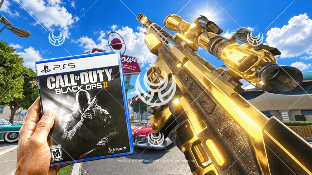 DSR50 with Gold camo — Black Ops II YouTube thumbnail