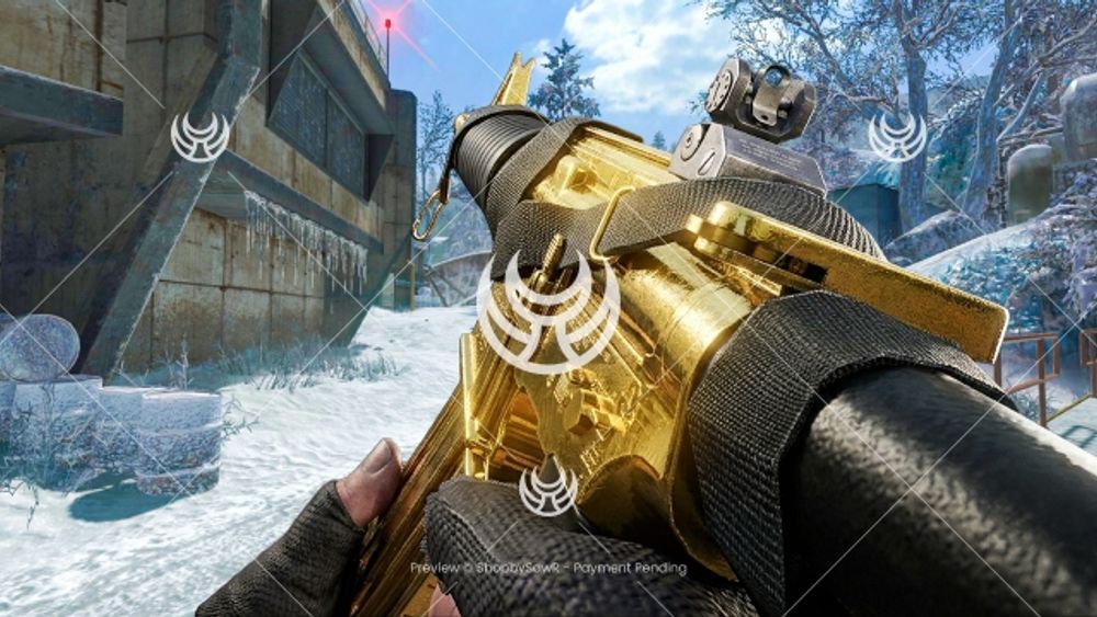 Commando with Gold camo — Black Ops YouTube thumbnail