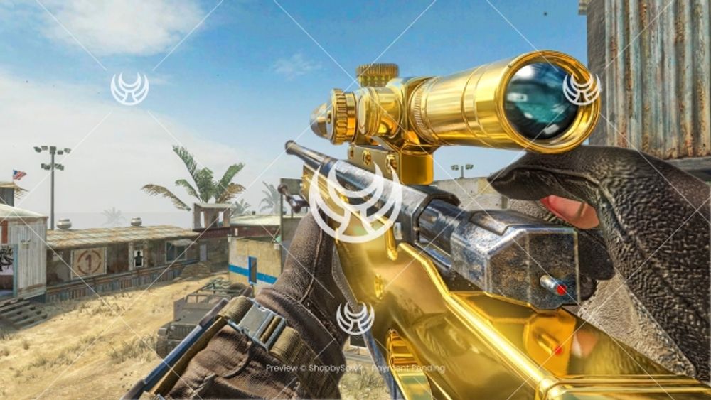 L96A1 with Gold camo — Black Ops YouTube thumbnail