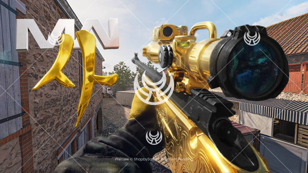 KG7 Vulcan with Gold camo — Modern Warfare 4 YouTube thumbnail