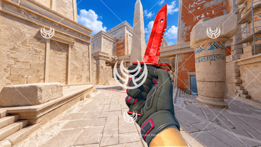 M9 Bayonet with Ruby camo — Counter-Strike 2 YouTube thumbnail