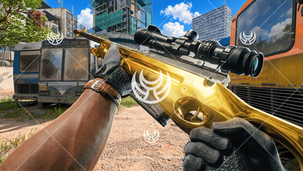 KG7 Vulcan with Gold camo — Modern Warfare 4 YouTube thumbnail