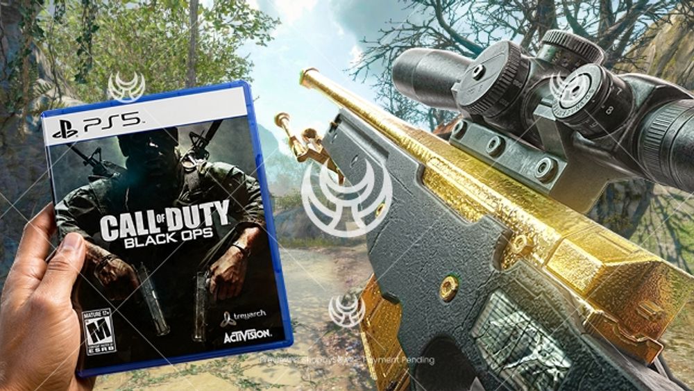 L96A1 with Gold camo — Black Ops YouTube thumbnail