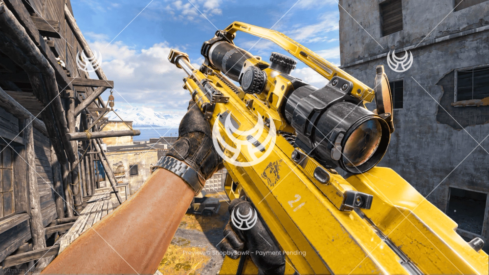 Signal 50 with Yellow camo — Modern Warfare 4 YouTube thumbnail