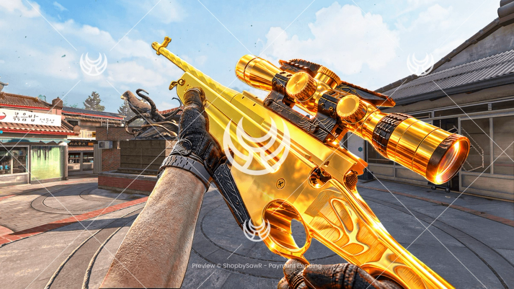 KG7 Vulcan with Gold camo — Modern Warfare 4 YouTube thumbnail