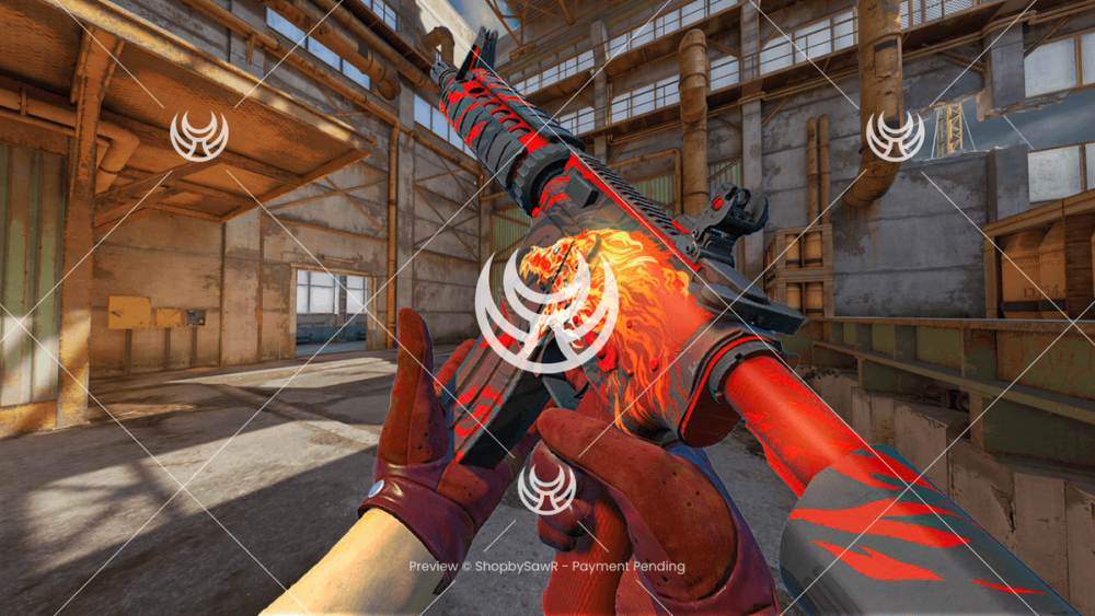M4A4 with Howl camo — Counter-Strike 2 YouTube thumbnail