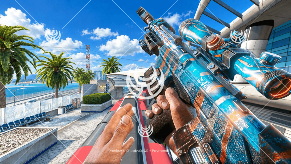 DSR50 with Aqua camo — Black Ops II YouTube thumbnail