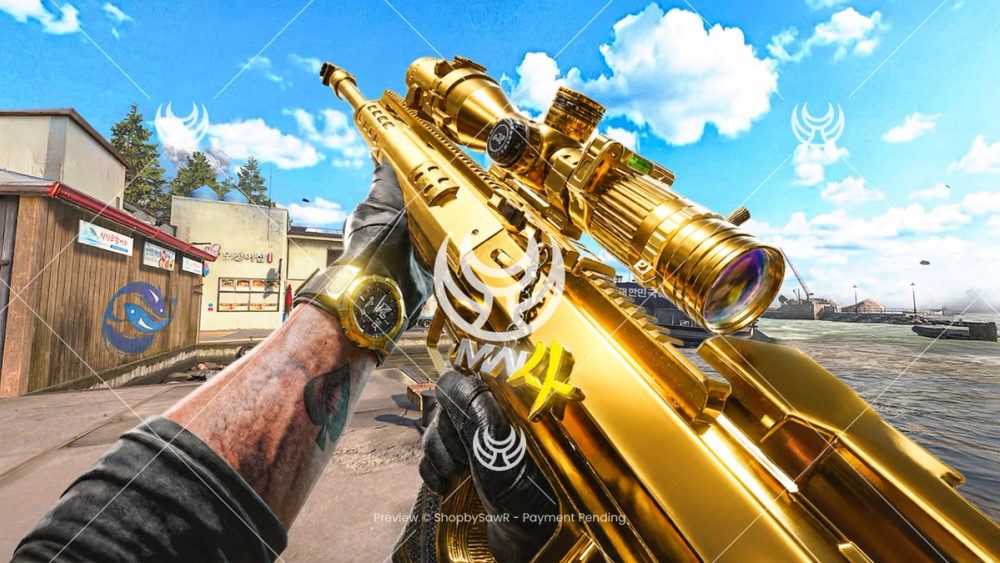 Signal 50 with Gold camo — Modern Warfare 4 YouTube thumbnail