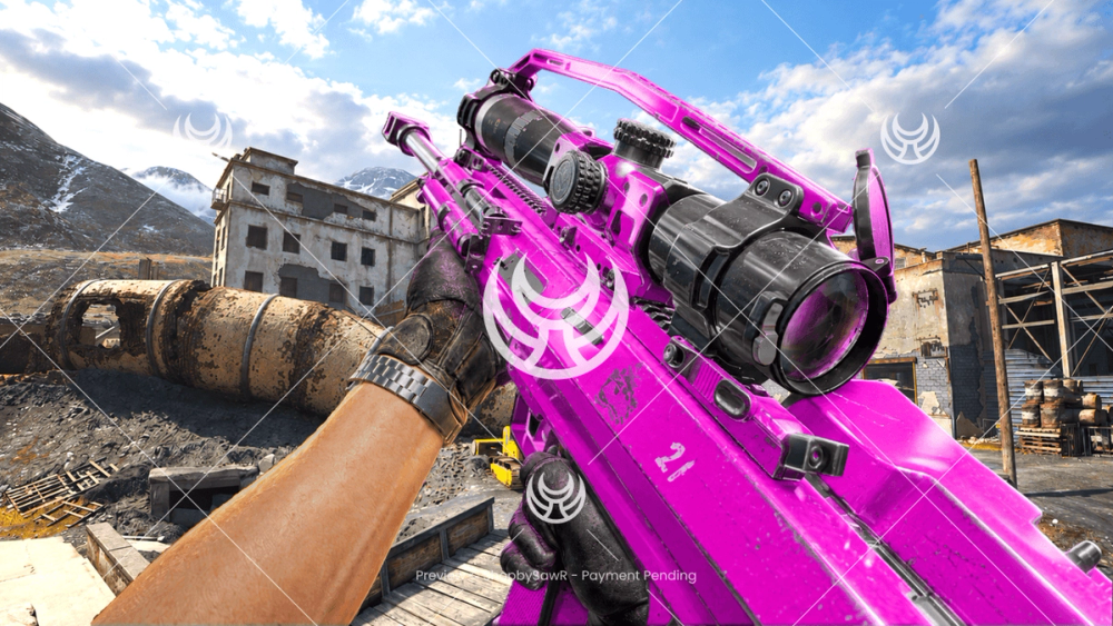 Signal 50 with Pink camo — Modern Warfare 4 YouTube thumbnail