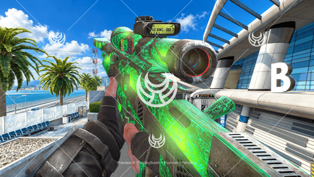 DSR50 with W115 camo — Black Ops II YouTube thumbnail