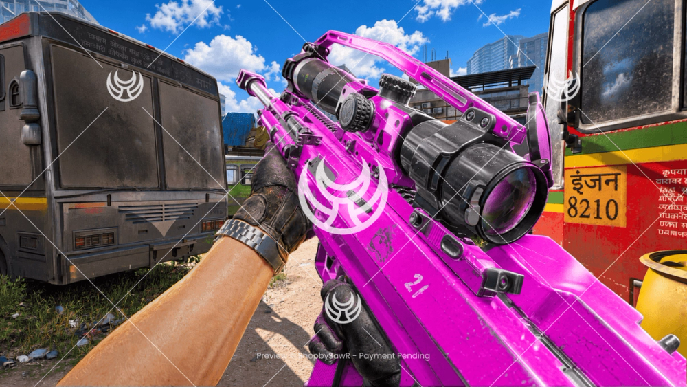 Signal 50 with Pink camo — Modern Warfare 4 YouTube thumbnail