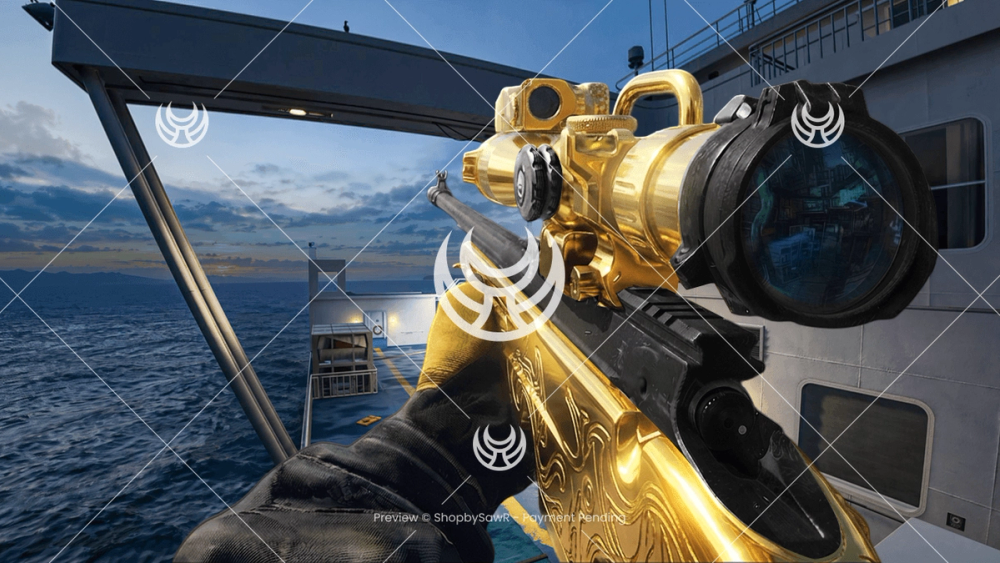 KG7 Vulcan with Gold camo — Modern Warfare 4 YouTube thumbnail