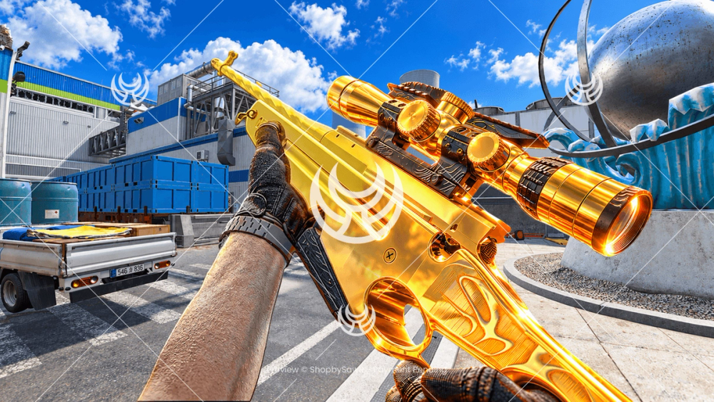 KG7 Vulcan with Gold camo — Modern Warfare 4 YouTube thumbnail