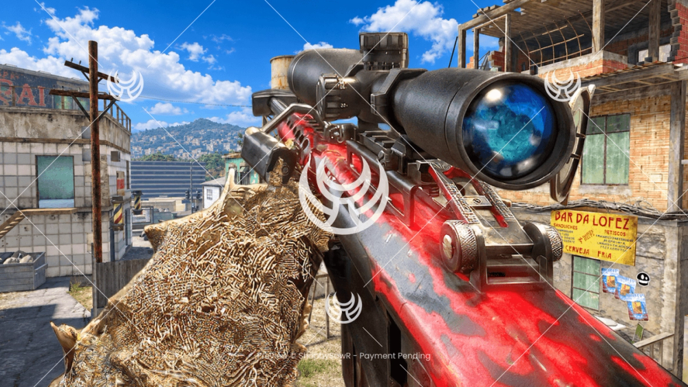 Barrett 50cal with Red Tiger camo — Modern Warfare 2 YouTube thumbnail