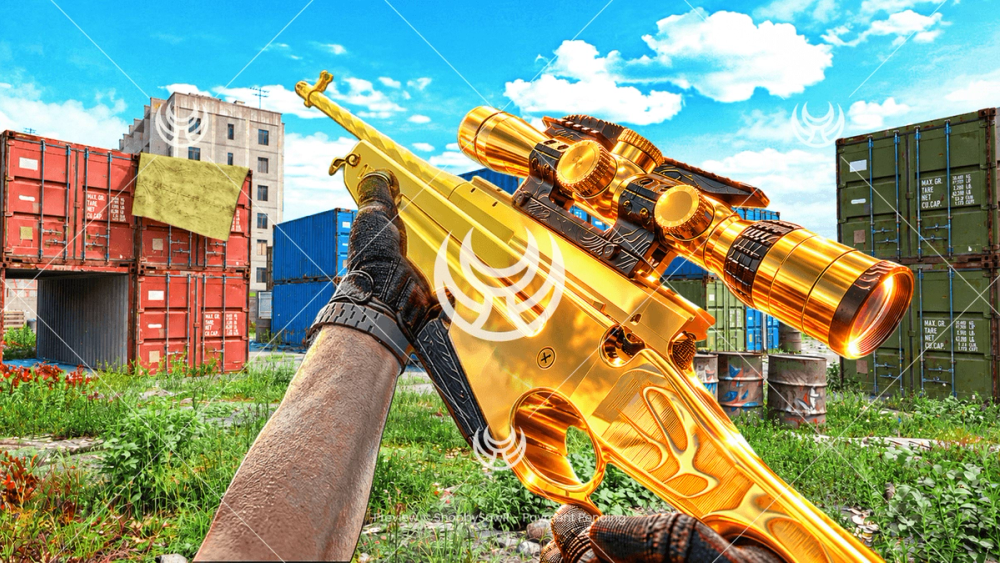 KG7 Vulcan with Gold camo — Modern Warfare 4 YouTube thumbnail