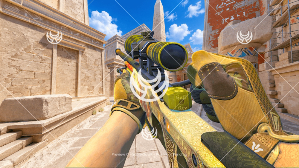 AWP with Dragon Lore camo — Counter-Strike 2 YouTube thumbnail