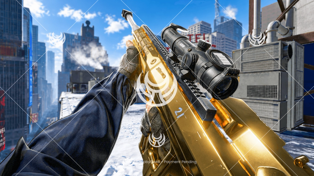 Signal 50 with Gold camo — Modern Warfare 4 YouTube thumbnail