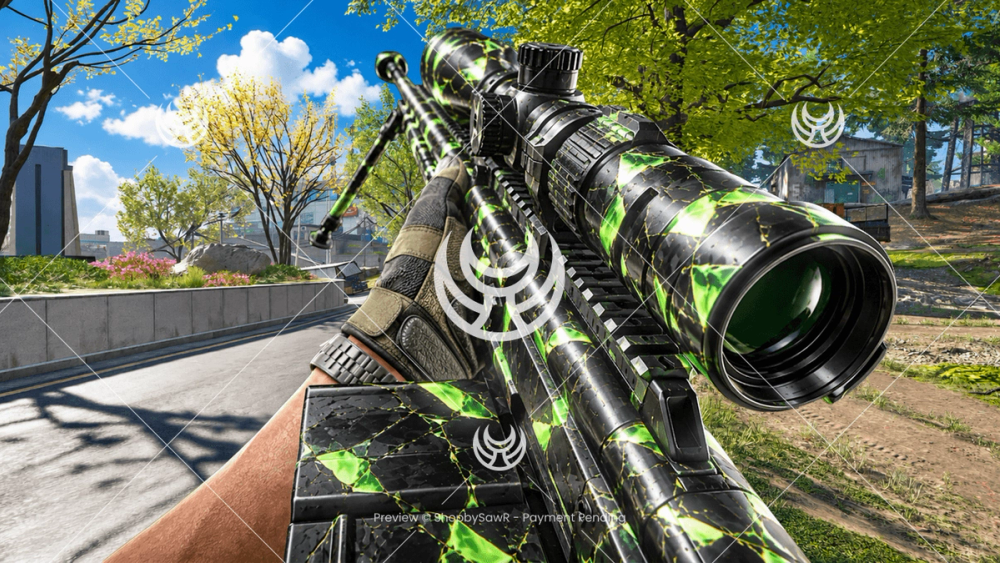 Astaroth .57 with Pyroclast Cascade camo — Modern Warfare 4 YouTube thumbnail