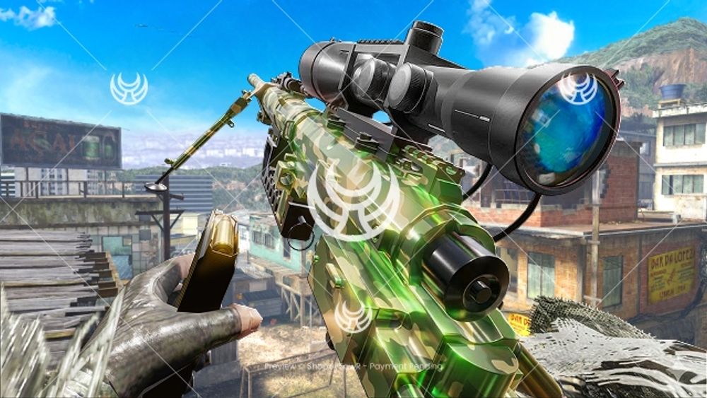 Intervention with Woodland camo — Modern Warfare 2 YouTube thumbnail