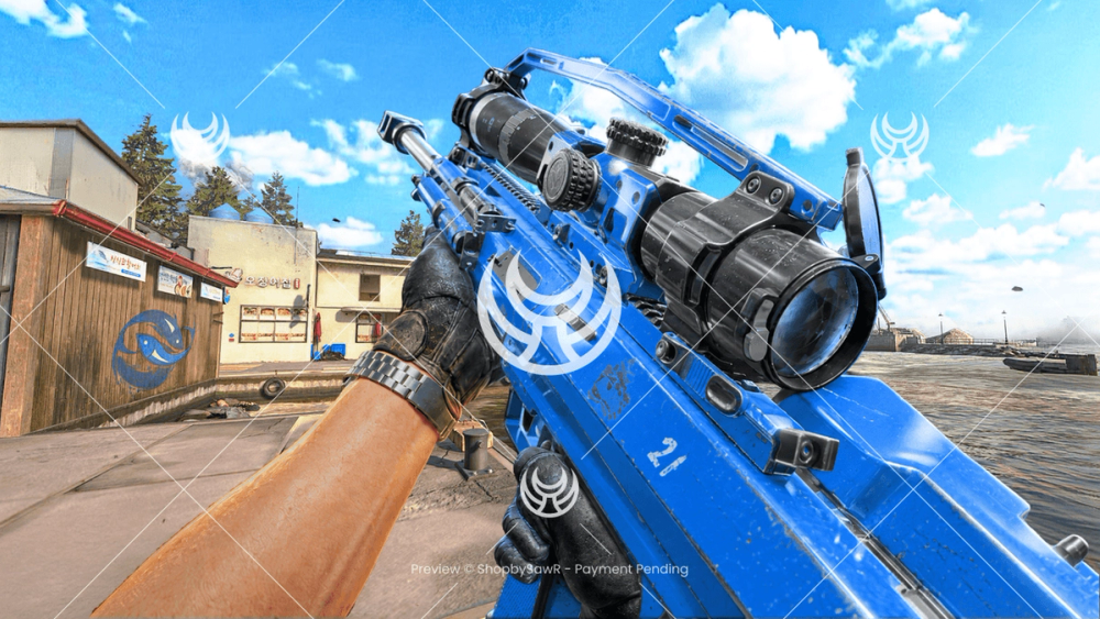 Signal 50 with Blue camo — Modern Warfare 4 YouTube thumbnail