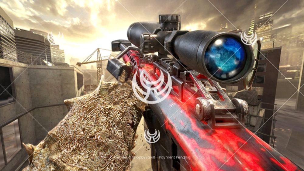 Barrett 50cal with Red Tiger camo — Modern Warfare 2 YouTube thumbnail