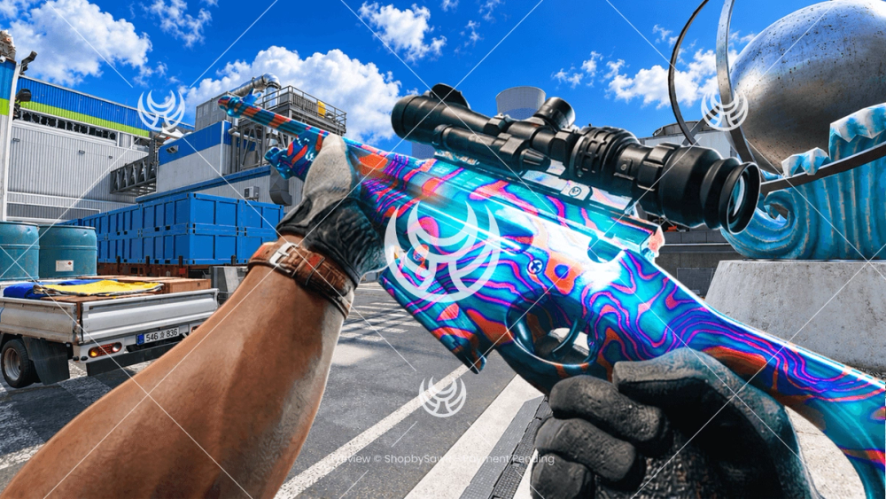 KG7 Vulcan with Damascus camo — Modern Warfare 4 YouTube thumbnail