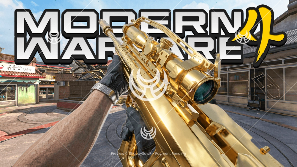 Signal 50 with Gold camo — Modern Warfare 4 YouTube thumbnail