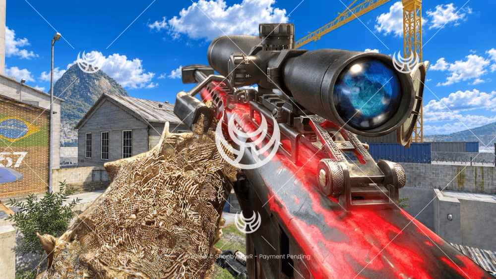 Barrett 50cal with Red Tiger camo — Modern Warfare 2 YouTube thumbnail