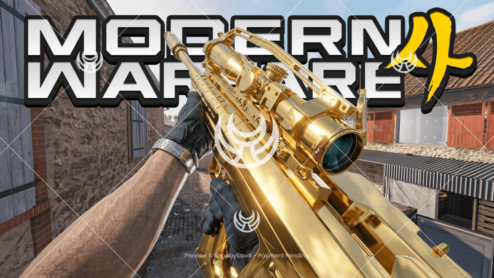 Signal 50 with Gold camo — Modern Warfare 4 YouTube thumbnail