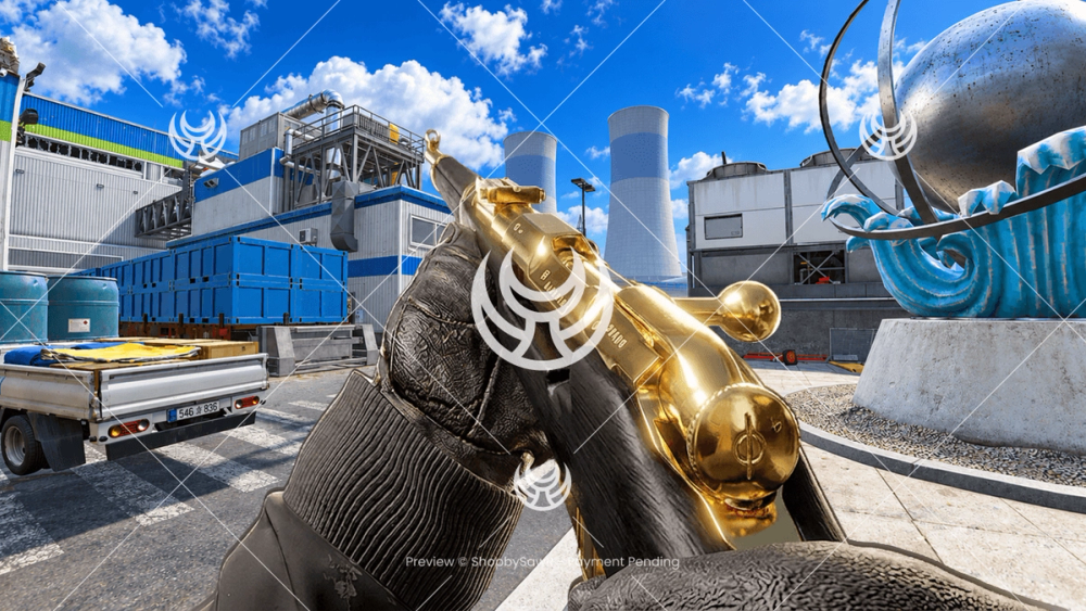 Mosin Nagant with Gold camo — Modern Warfare 4 YouTube thumbnail