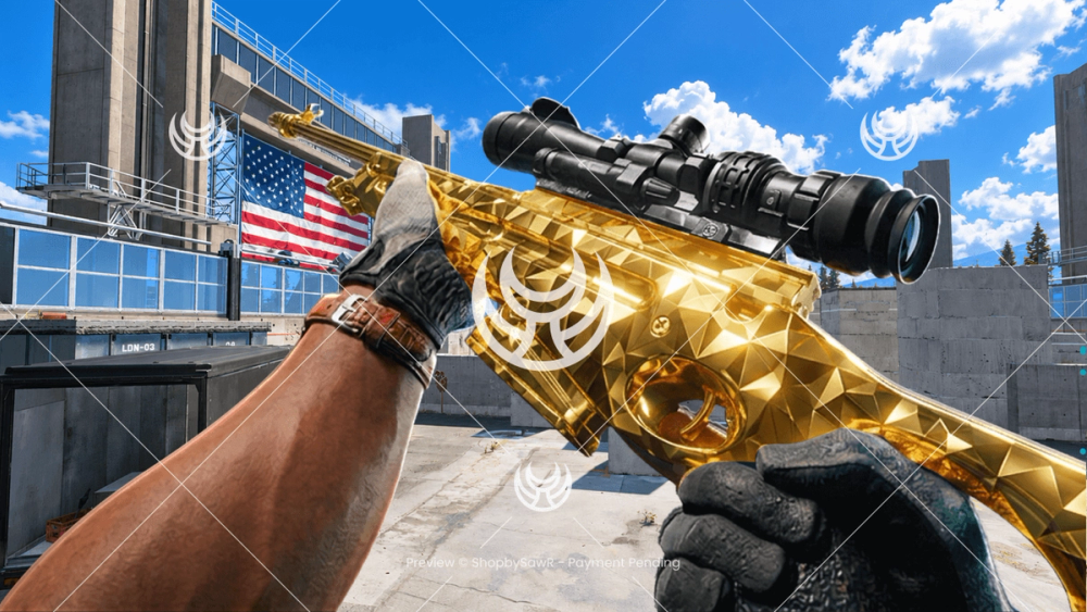 KG7 Vulcan with Gold camo — Modern Warfare 4 YouTube thumbnail