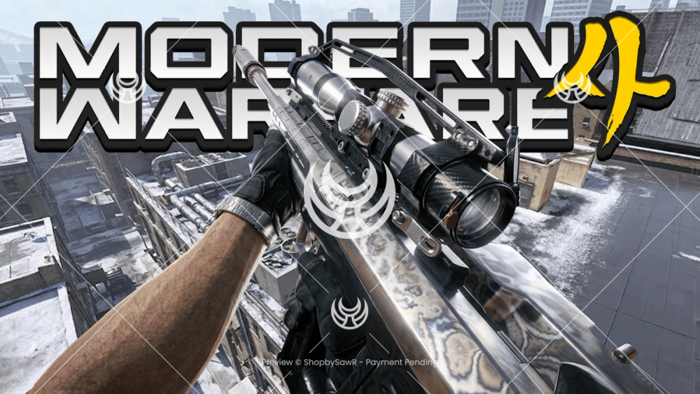 Signal 50 with Platinum camo — Modern Warfare 4 YouTube thumbnail