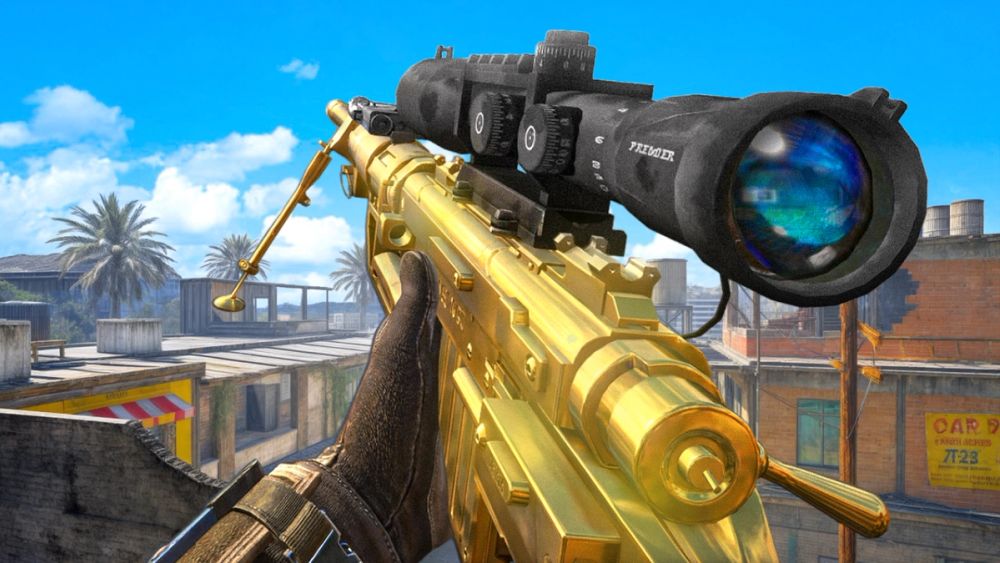Intervention with Gold camo — Modern Warfare 2 YouTube thumbnail