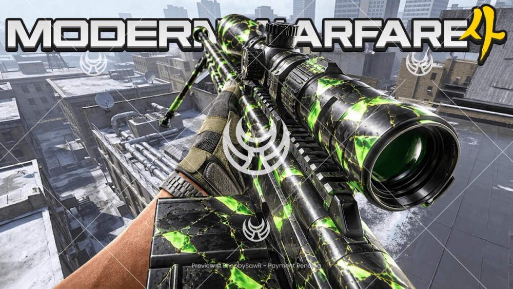 Astaroth .57 with Pyroclast Cascade camo — Modern Warfare 4 YouTube thumbnail