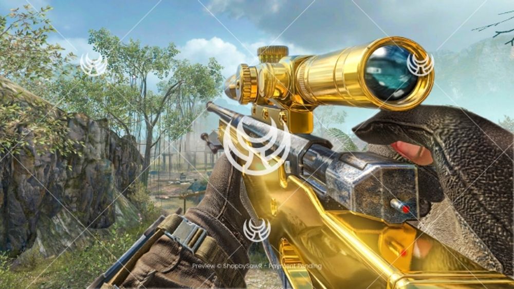 L96A1 with Gold camo — Black Ops YouTube thumbnail