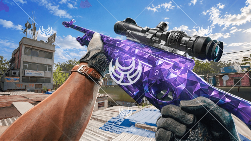 KG7 Vulcan with Polyatomic camo — Modern Warfare 4 YouTube thumbnail
