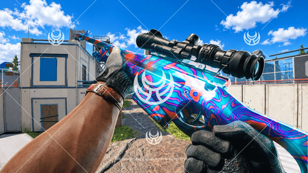 KG7 Vulcan with Damascus camo — Modern Warfare 4 YouTube thumbnail