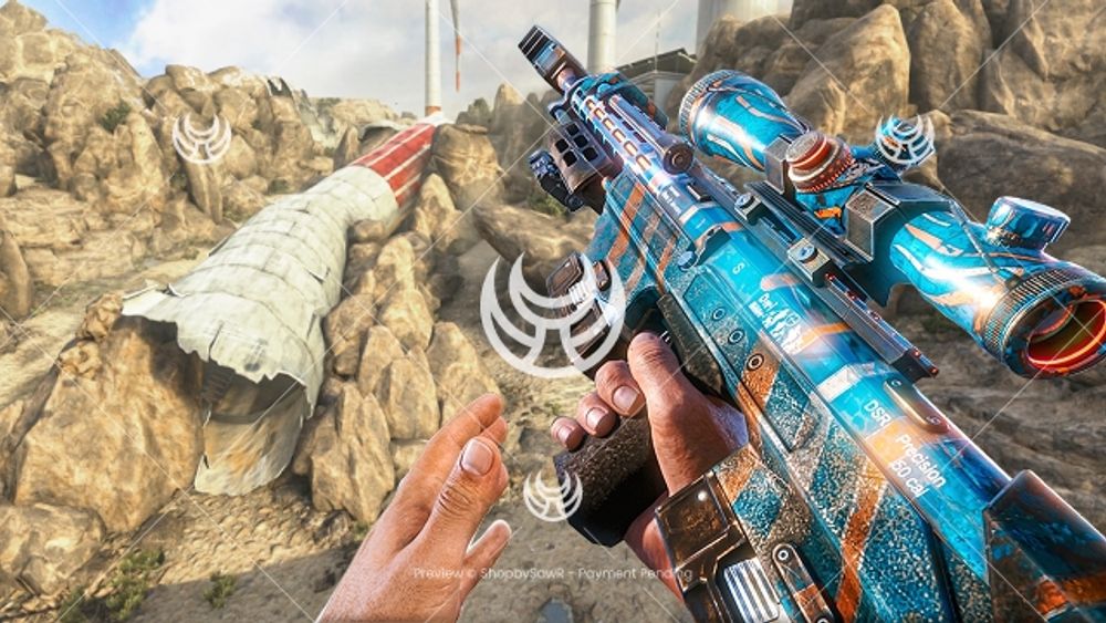 DSR50 with Aqua camo — Black Ops II YouTube thumbnail