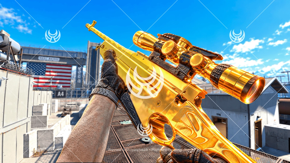 KG7 Vulcan with Gold camo — Modern Warfare 4 YouTube thumbnail