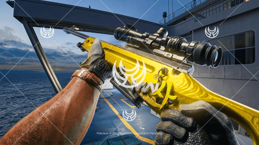 KG7 Vulcan with Yellow camo — Modern Warfare 4 YouTube thumbnail