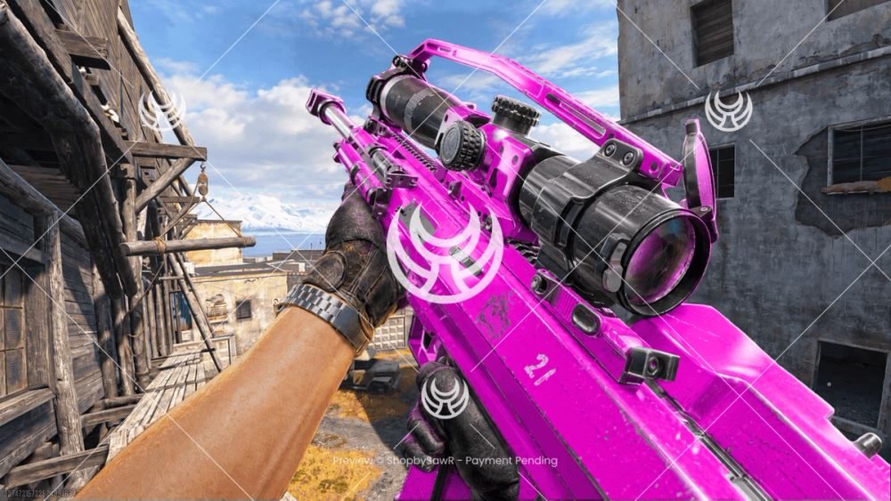 Signal 50 with Pink camo — Modern Warfare 4 YouTube thumbnail