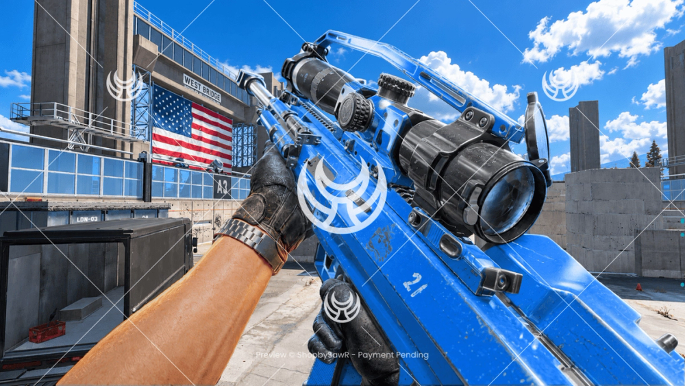 Signal 50 with Blue camo — Modern Warfare 4 YouTube thumbnail