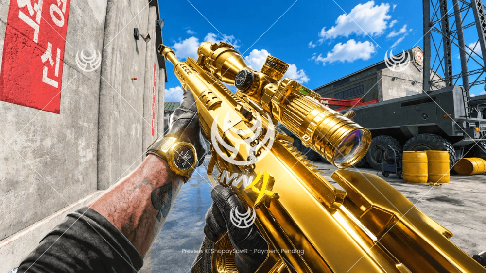 Signal 50 with Gold camo — Modern Warfare 4 YouTube thumbnail