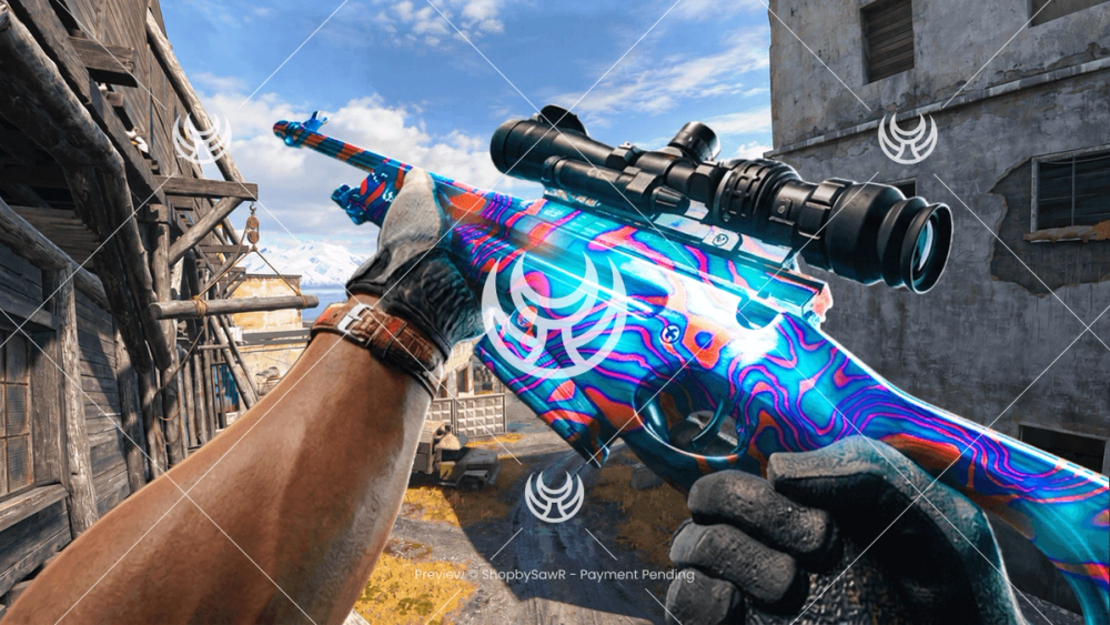 KG7 Vulcan with Damascus camo — Modern Warfare 4 YouTube thumbnail
