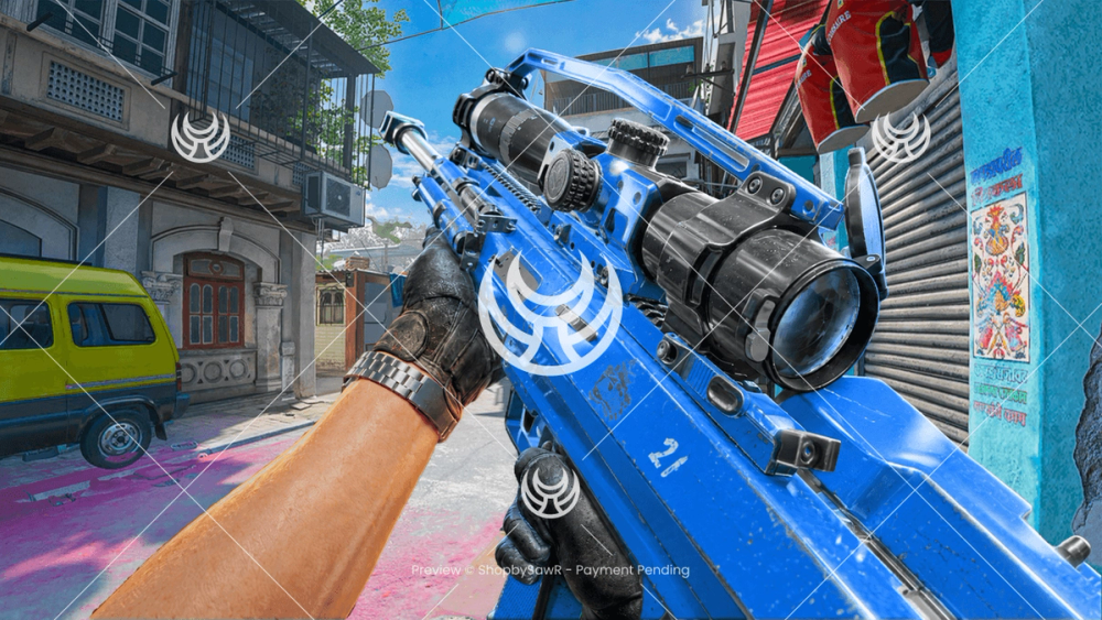 Signal 50 with Blue camo — Modern Warfare 4 YouTube thumbnail