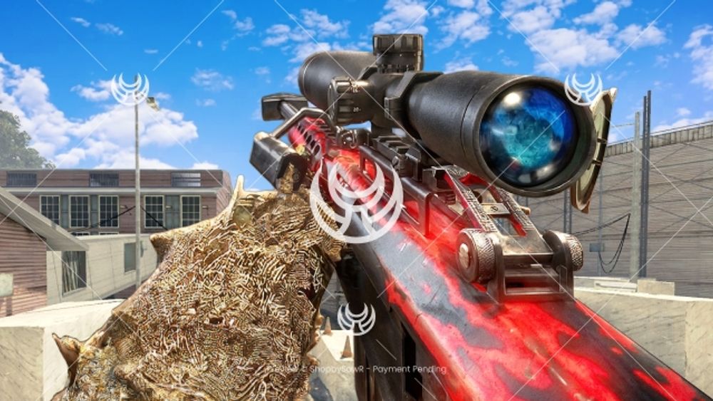 Barrett 50cal with Red Tiger camo — Modern Warfare 2 YouTube thumbnail